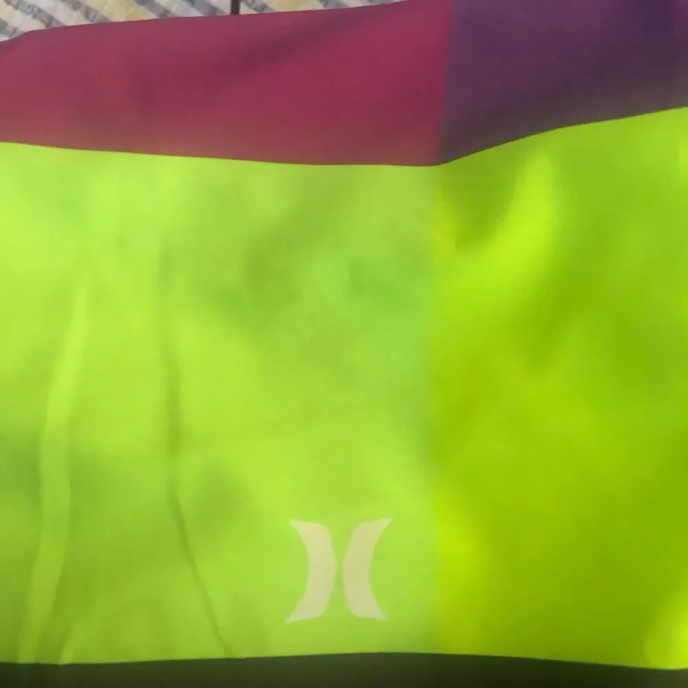 Hurley Phantom Mens Board Shorts Multicolor Colorblock Drawstring Swim Trunks 36
